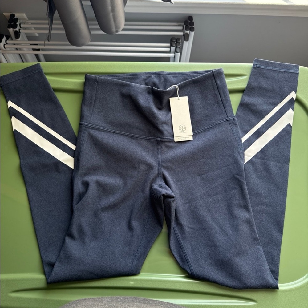 Tory Sport Deep Blue Leggings